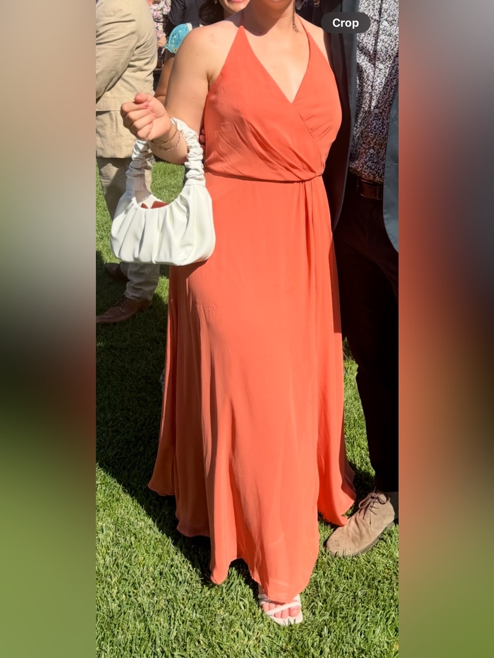 After Six Halter Backless Dress